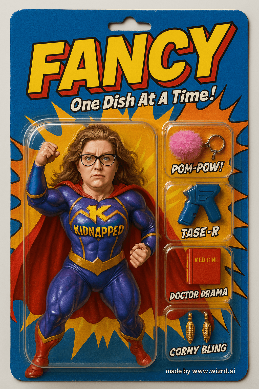 Amber as a Classic 90s action figure