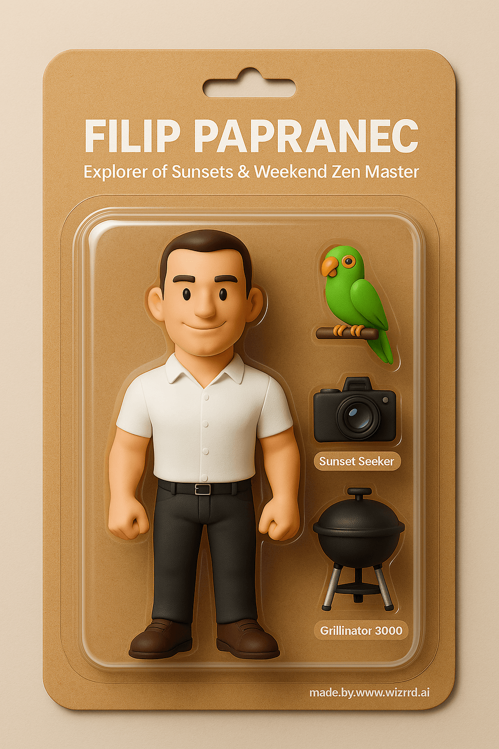 Filip as a Stylish Minimalist action figure
